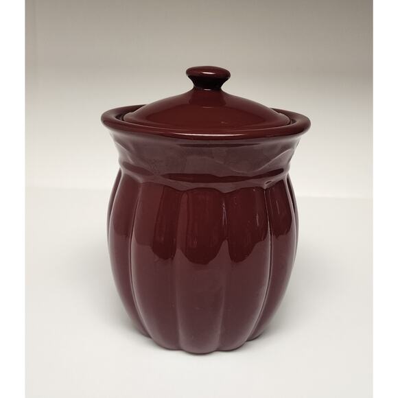 Celebrating Home 3Pc Vintage Berry Red Cookie Jar Canisters - Picture 5 of 13